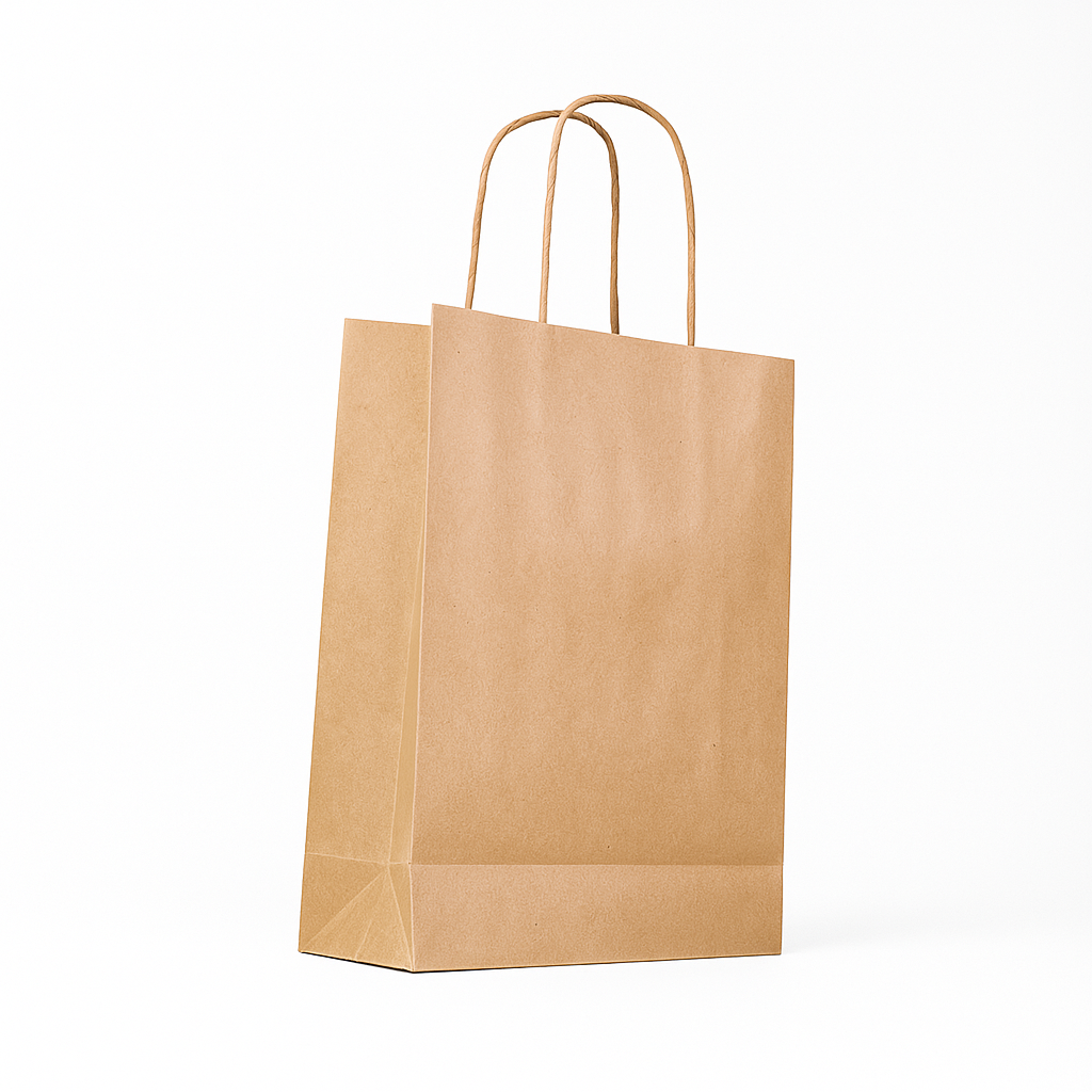 Bolsa Mediana Kraft Natural (41 x 30 x 12 cm) – 100 g/m²
