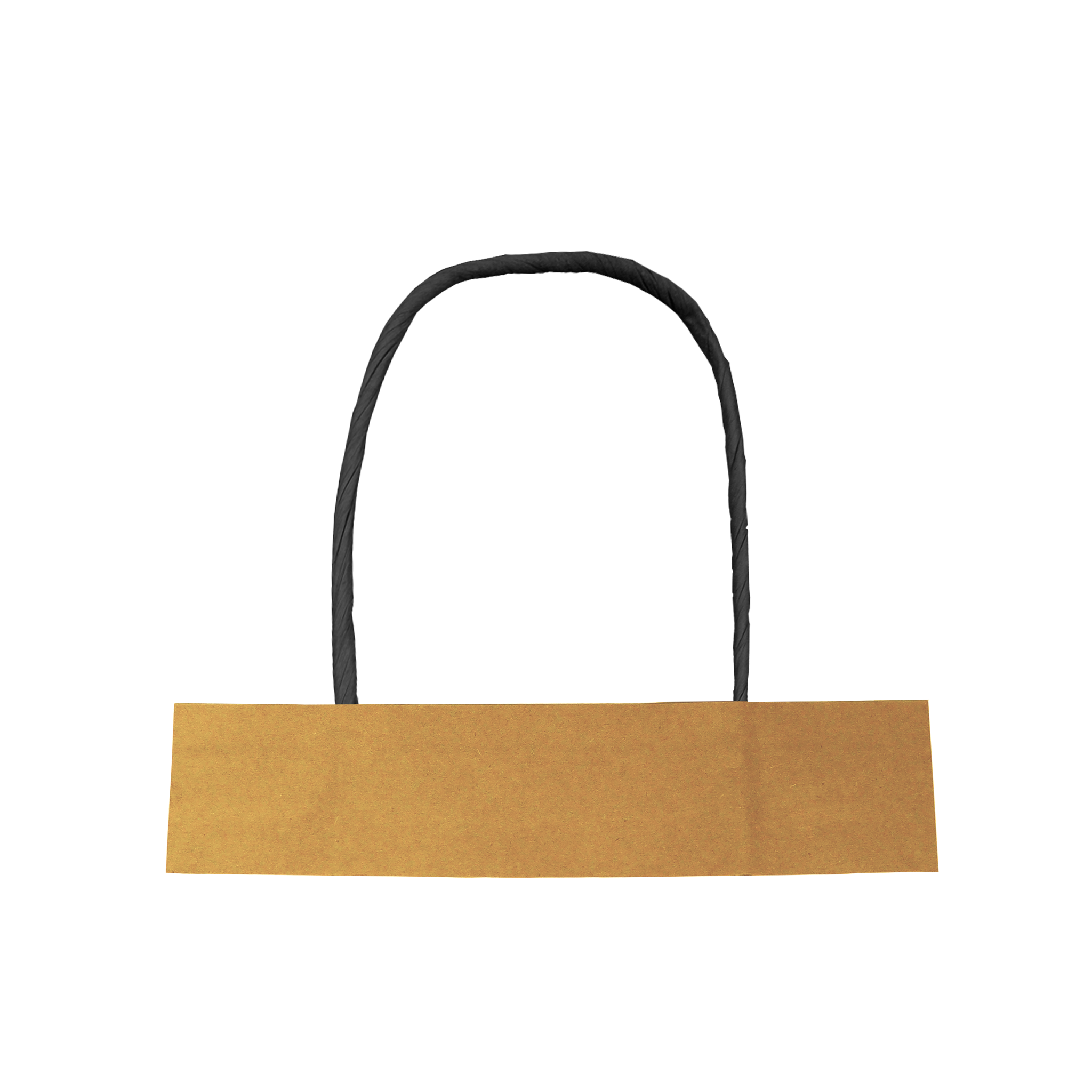 Manilla Negra Solapa Café - Manillas de Papel Kraft Personalizadas