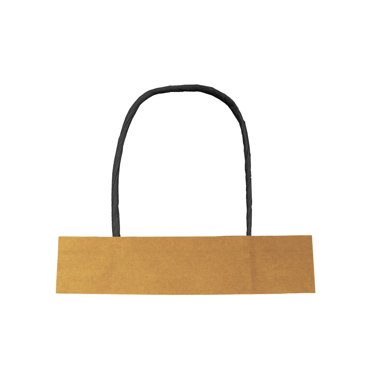 Manilla Negra Solapa Café - Manillas de Papel Kraft Personalizadas