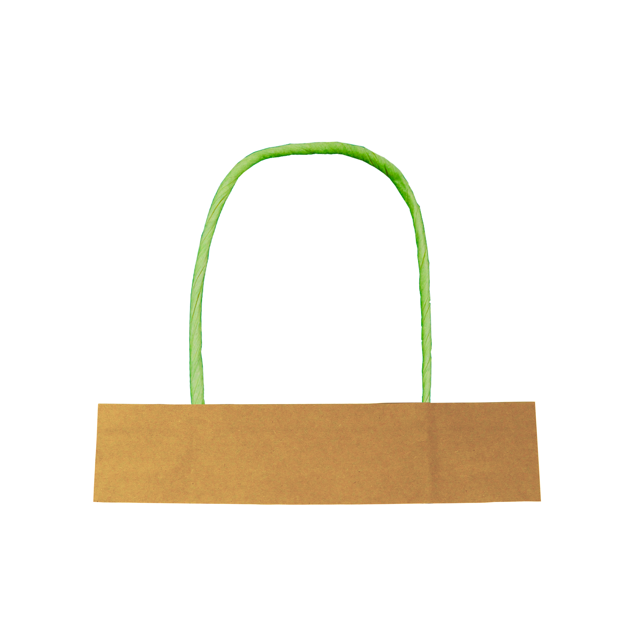 Manilla Verde Solapa Café - Manillas de Papel Kraft Personalizadas