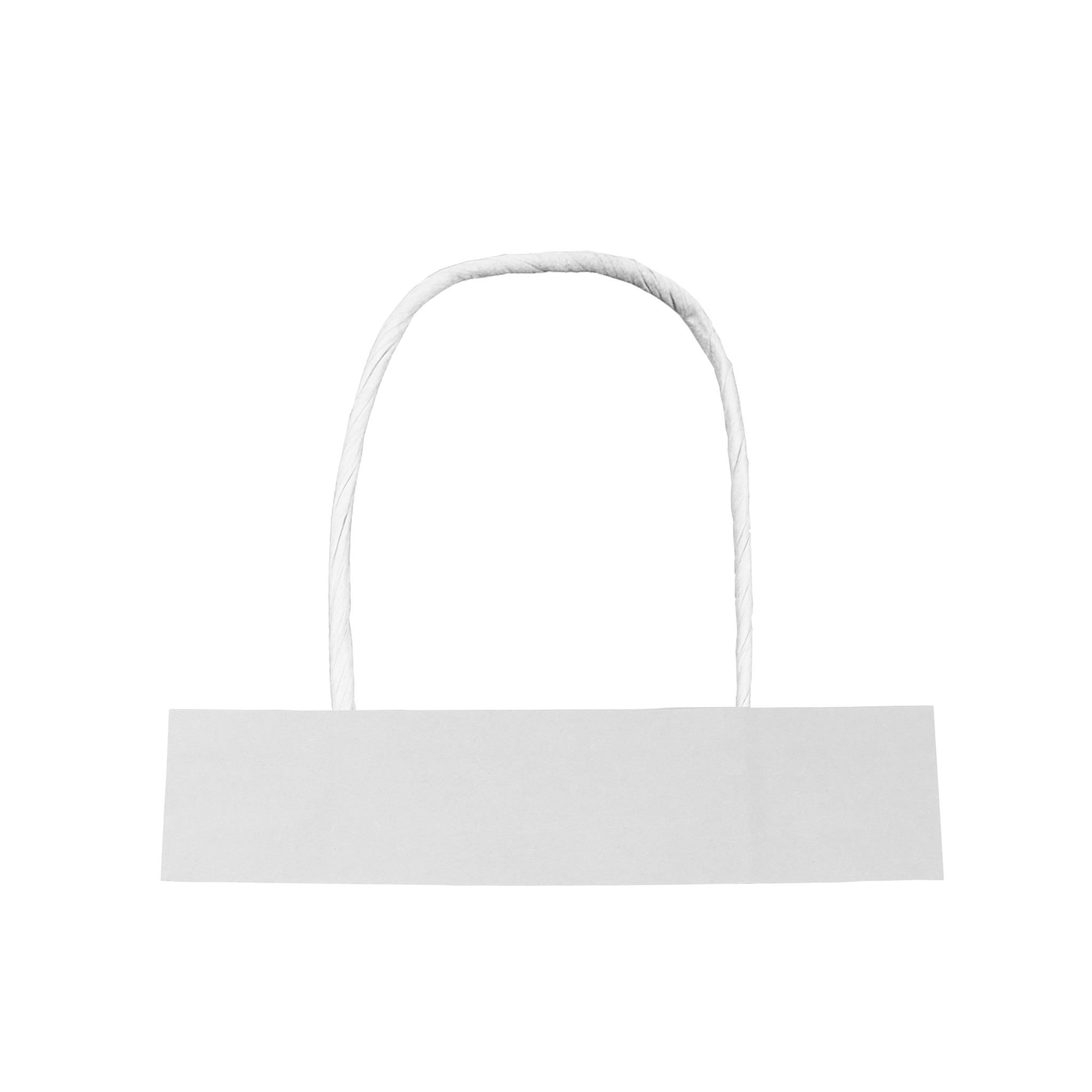 Manilla Blanca Solapa Blanca - Manillas de Papel Kraft Personalizadas