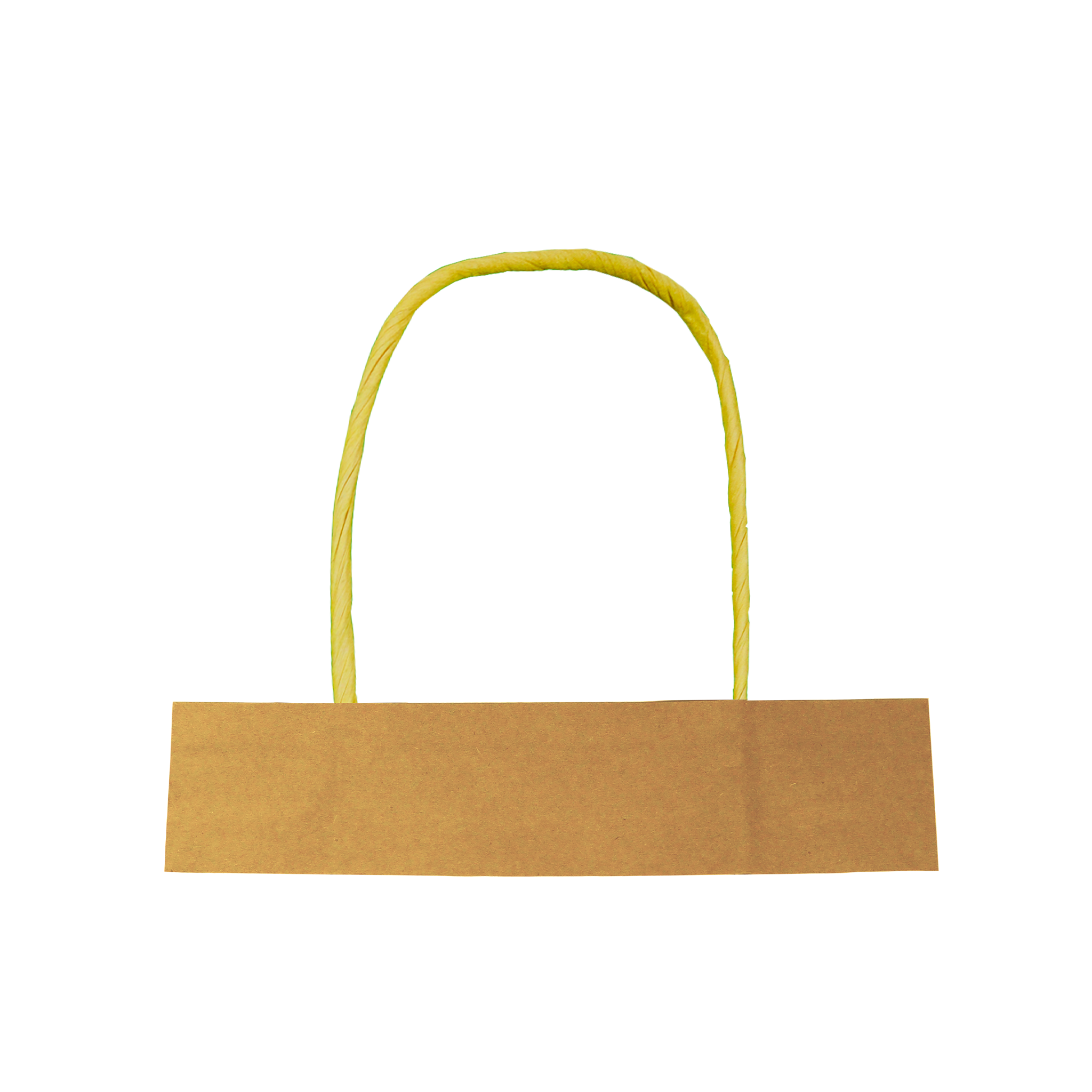 Manilla Amarilla Solapa Café - Manillas de Papel Kraft Personalizadas