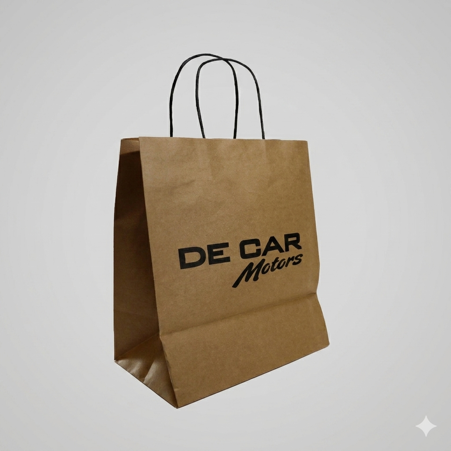 Bolsa De Car Motors - Formato Cuadrado