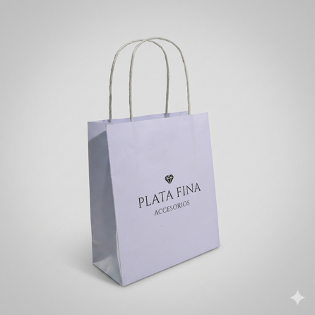 Bolsa Plata Fina - Formato Joyería