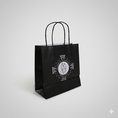 Bolsa Fundación Juan Piamarta - Kraft Blanco