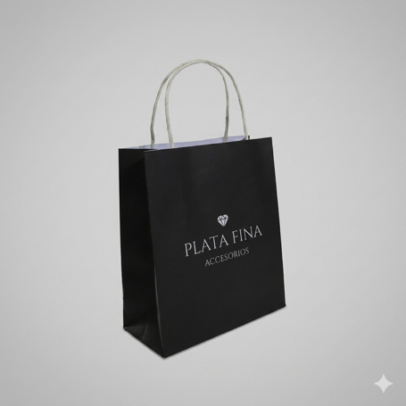 Bolsa Plata Fina - Línea Black Bond